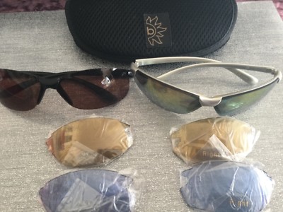 2 Sportbrille Skibrille Sonnenbrille Autobrille. Immer die richtigen Gläser. Neu