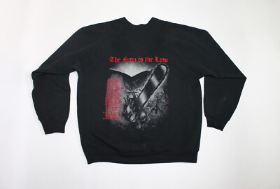 Vintage Sodom Sweatshirt The Saw Is the Law Tour 1991 Sweatshirt