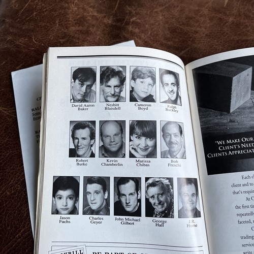 Abe Lincoln In Illinois Playbill 1993 Broadway ๐ญ V. Beaumont Sam Waterston - Picture 8 of 9
