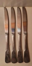 ONEIDA STAINLESS FLATWARE 4PC SET Dinner Knives Only- Replacements