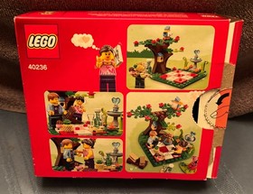 Lego Seasonal 40236 Romantic Valentine Picnic 2017 Retired 100% Complete Ex. Con