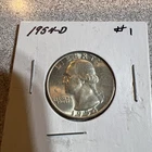 1954 D Uncirculated Washington Silver Quarter #1