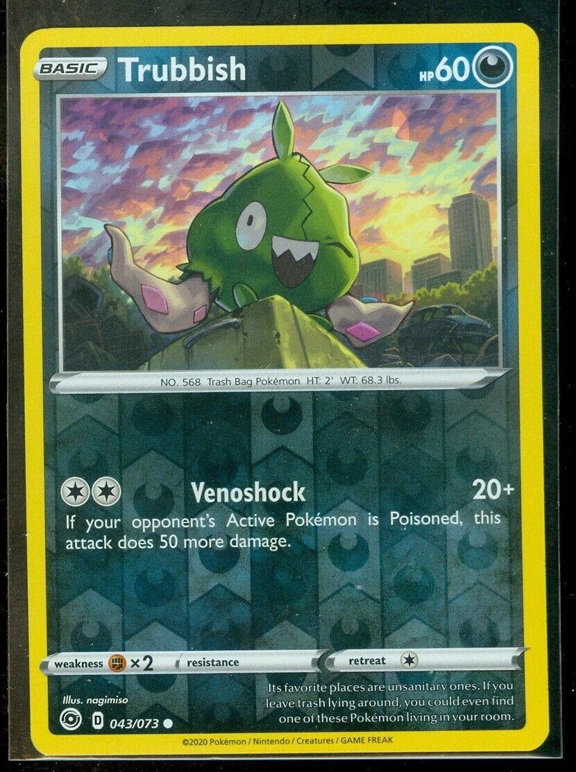 Pokemon Trubbish [Champion's Path - 43/73] Reverse Holofoil