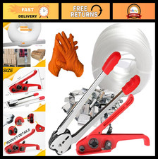 Heavy Duty Banding Strapping Kit, Tensioner  Sealer Tool, 1/2" x 4000", 100 Met