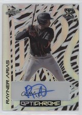 2023 Leaf Eclectic Optichrome Zebra Prismatic 2/4 Rayner Arias #O-RA1 Auto 4l6