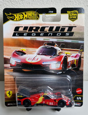 HOT WHEELS FERRARI 499P #51 WEC LE MANS 2023 + RIVISTA AUTOSPRINT WORLD CHAMPION