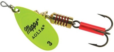 Mepps Aglia Spinner 1/4 Oz Hot-Chart Freshwater Fishing Lure
