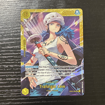 #ad Trafalgar Law EB03 062 Alternate Art Foil English $12.00