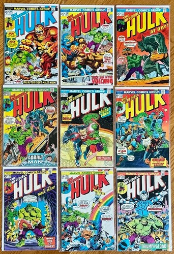 ENORME INCREÍBLE LOTE HULK RUN COLECCIÓN 214 NÚMEROS! #137-466+ Más bronce cobre - Imagen 3 de 24