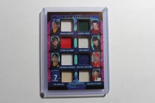 2022-23 Leaf In The Game Used Team Utopia Lidstrom Lemieux Howe Plante Horton