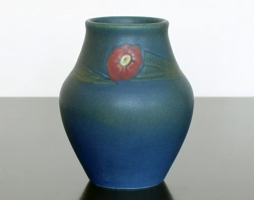 ROOKWOOD Art Pottery VASE Blue Vellum Glaze 1919 Elizabeth Lincoln 914E