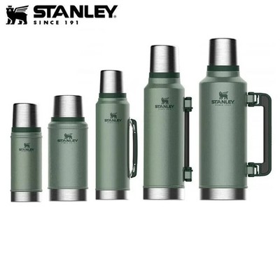 Stanley Legendary Classic Isolierflasche 1,9L 1,4L 1L 750ml 470ml Hammertone Green