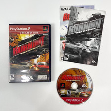 Burnout Revenge Greatest Hits Sony PS2 Playstation 2 Complete with Manual CIB