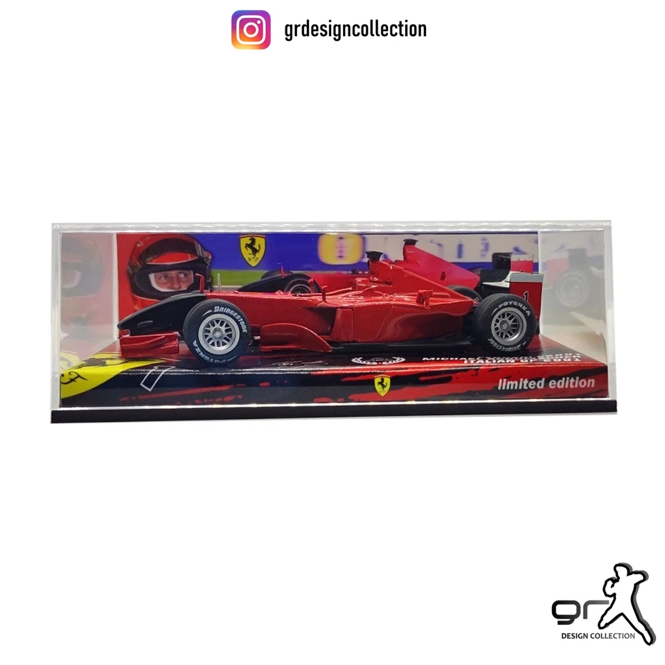 Michael Schumacher - Ferrari F2001 - F1 Italian GP 2001 / Altaya - IXO / 1:43 - Immagine 2 di 4
