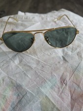 Ray-Ban RJ9506 Kids Aviator Pilot Sunglasses Gold Metal Frame Read Descrip.