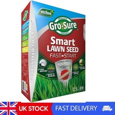 20500254 Aqua Gel Coated Fast Start Smart Grass Lawn Seed, 25 M2, 1 Kg - Blue 17.99 per kilo