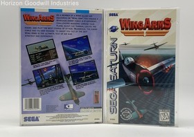 Wing Arms 1995 CIB Complete with Manual for Sega Saturn (Untested)