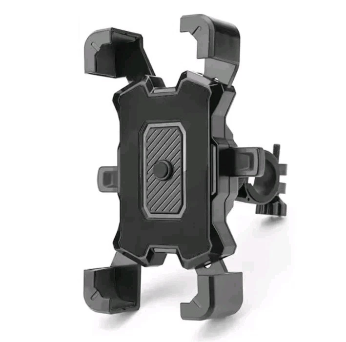 PORTA TELEFONO CELLULARE MOTO BICI SCOOTER SUPPORTO SMARTPHONE UNIVERSALE 360° - Immagine 2 di 4