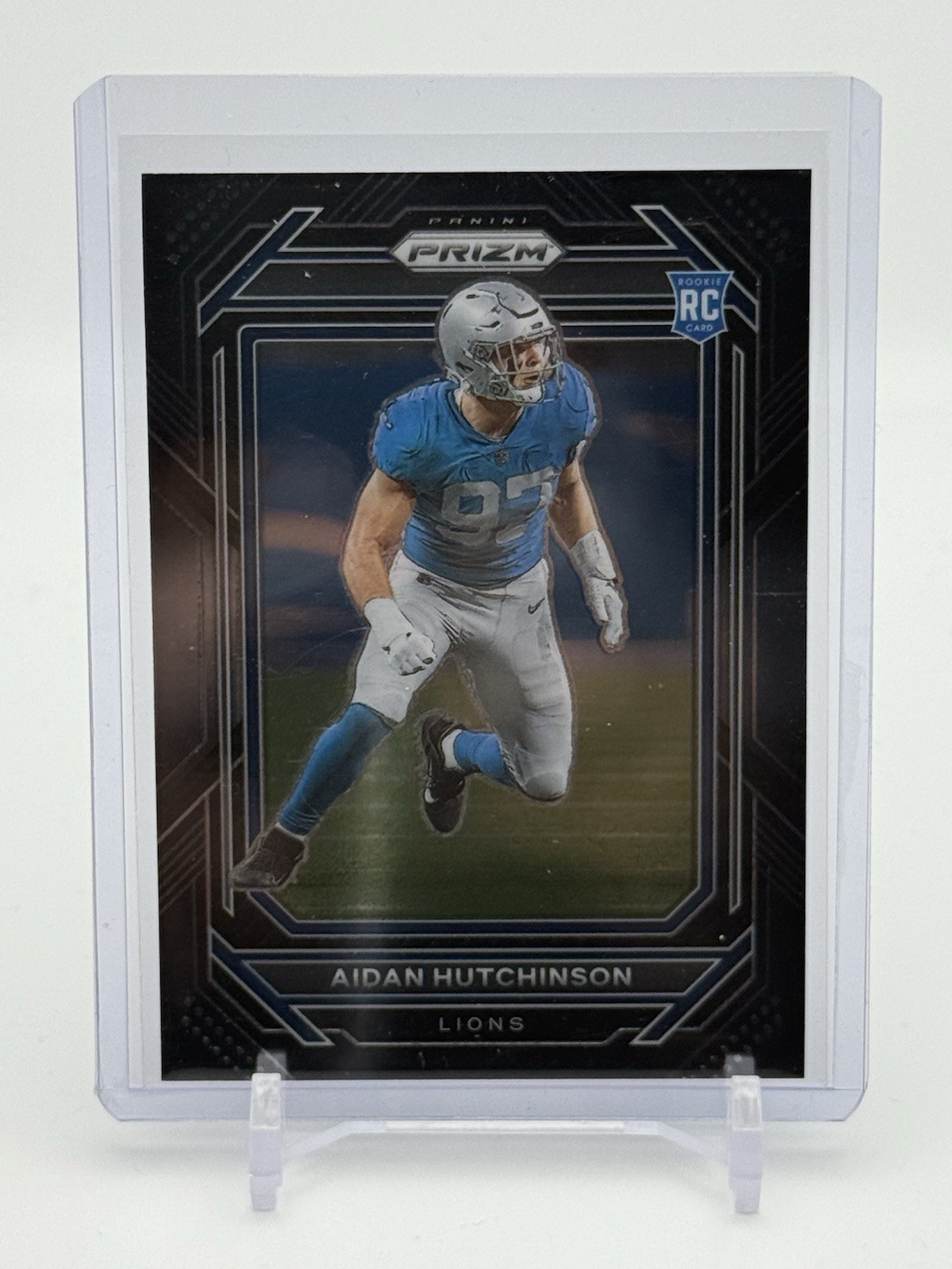 2022 Panini Chronicles - Prizm Black Aidan Hutchinson #PB-16 (RC)
