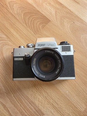 Porst Reflex CX4 mit SMC Takumar 1:2 55mm Objektiv M42 Top Zustand