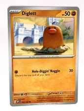 Pokemon Diglett Card 103/197 Scarlet&Violet Obsidian Flames TCG