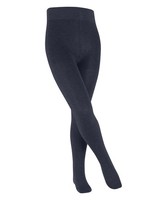Strumpfhose Kinder Falke Family K Ti 134-146 Dicke Baumwolle Blau 6688