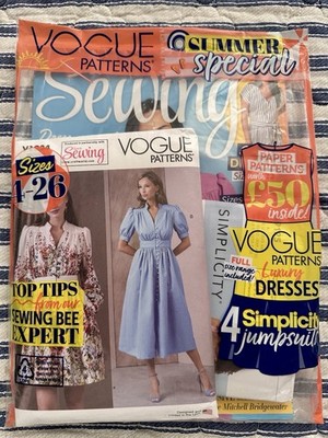 Love Sewing Magazine 2023 Summer Special Bundle - Vogue V1934 & Simplicity