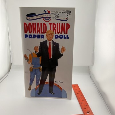 2016 Donald Trump Paper Doll Book By Tim Foley - Unused
