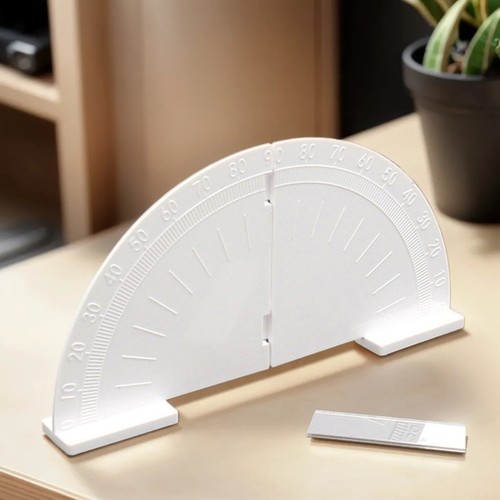 Folding Semicircle Protractor Optical Experiment Physical Experiment Tool - Photo 5/8