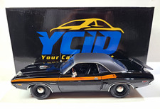 Ycid 118 1971 Dodge Challenger Rt Blackorange Stripe 440 6 Pack Le Nib Mopar Ycid 118 1971 Dodge Challenger Rt Blackorange Stripe 440 6 Pack Le Nib Mopar