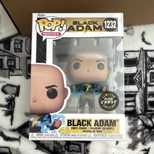 Funko Pop! Vinyl DC Universe Black Adam #1232 Glow Chase Limited Edition Figure