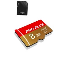 TF Card with Adapter, High Speed Memory Card, UHS-I C10 A1 Memory TF Card 8GB