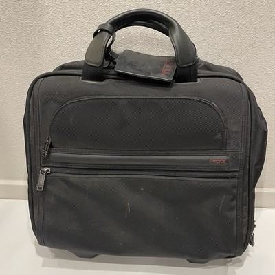 VTG TUMI Rolling Briefcase Wheeled Laptop Bag Carry-On Ballistic Nylon 2 Wheel