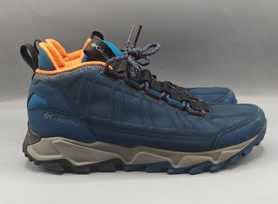 COLUMBIA FLOW BOROUGH LOW Women's Size 10.5 Trail Shoe Outdoor Blue