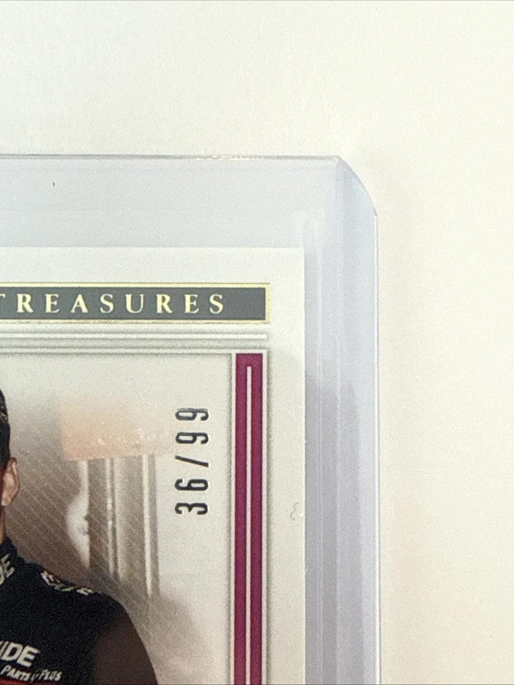 2021 Panini Jeff Burton National Treasures Trackside Signatures /99 - Image 3 of 4