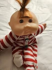 Vintage Cabbage Patch Kids Doll Mattel Signed Xavier Roberts Red Stripe...