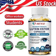 Eye Vitamins Lutein Zeaxanthin Complex Capsules Premium Eye Protection Formula