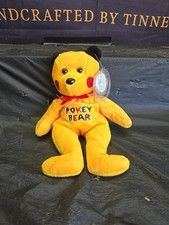 Celebrity Bears Star 55  Pokey Bear  Plush Catch Them All Vintage w/ Tag  ...