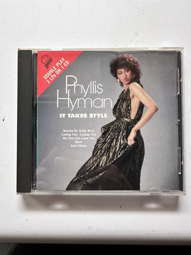 Phyllis Hyman It Takes Style CD (1991)