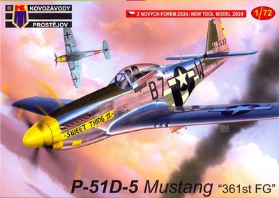 KP Models 1/72 NORTH AMERICAN P-51D-5 MUSTANG ''361st FG''