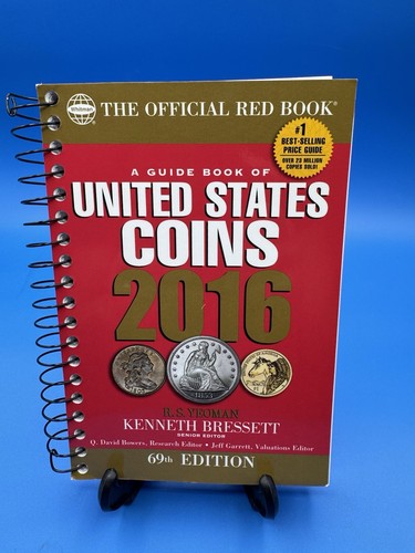Official Red Book Guide of United States Coins 2016 69th Edition Spiral Bound