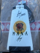 MANA Percussion Cowbell Hand Signed by Alex Gonzalez In Person+ Shirt SHIPS FAST
