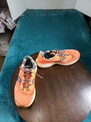 Saucony Triumph 19 Shoes Size 11.5 Mens Orange Running  display picture 1