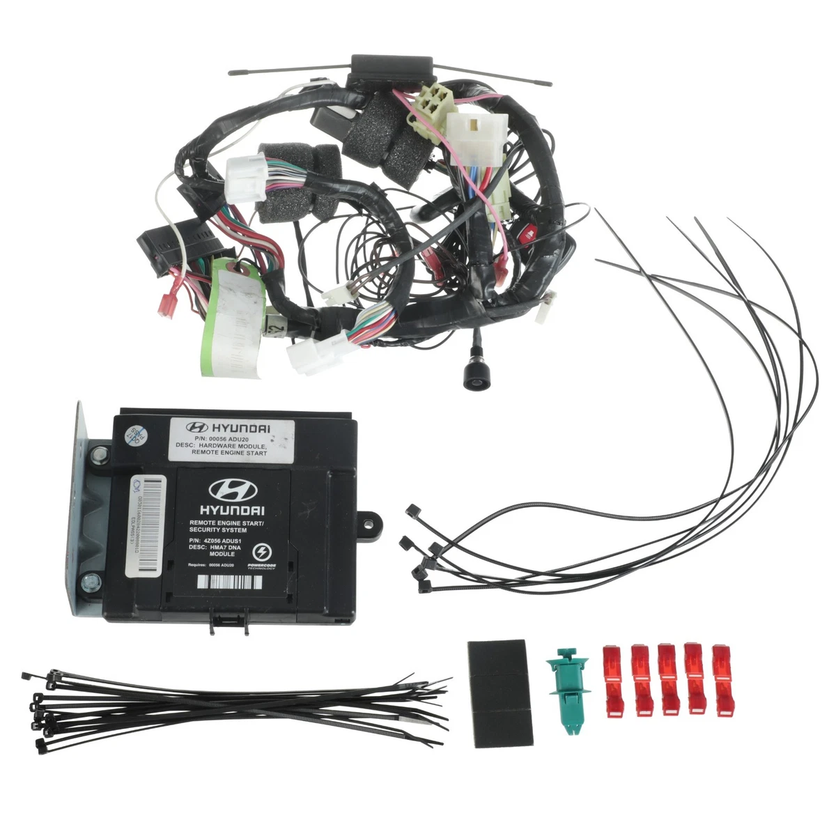 Démarreur à Distance Plug & Play Pour Hyundai Santa Fe 2007-2012 - Clé Télécommande De Démarrage, Installation Facile, Garantie 1 An