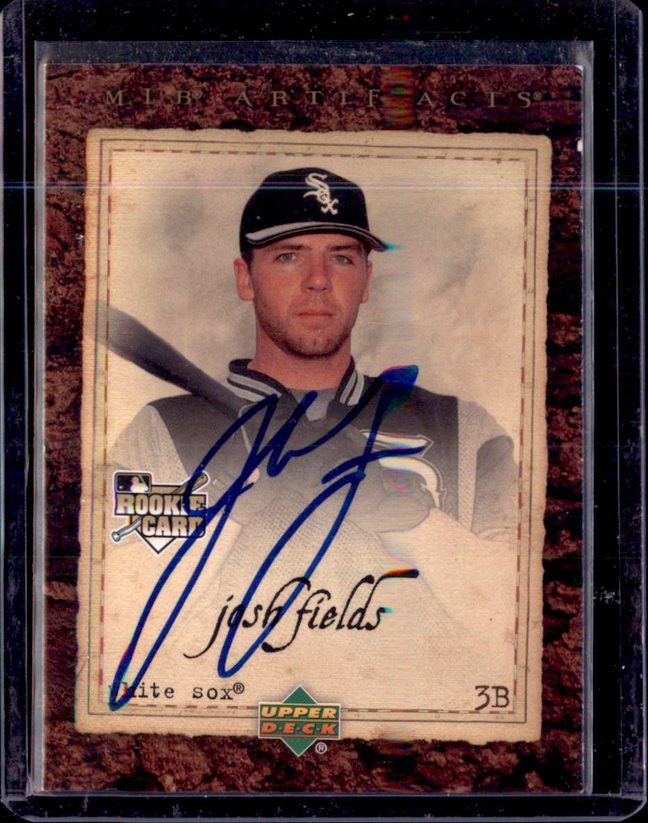 2007 Upper Deck MLB Artifacts Rookie Card #86  Josh Fields Auto/ Signed IP
