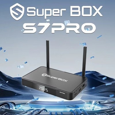   SuperBox S7 Pro TV BOX Brand New Upgrade Purchase and Get Beautiful Gift  