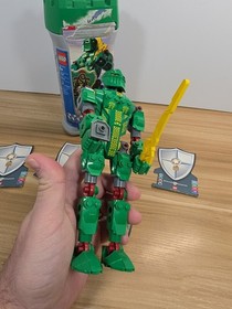 Lego Castle Knights Kingdom Set #8784 - Rascus - 99% Complete W/ Canister & Card
