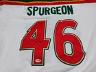 Jared Spurgeon signed Minnesota Wild hockey jersey sweater JSA auto autograph
