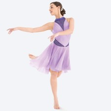 Dance Costume SC Purple Revolution RC19740 Lyrical Ballet Contemporary Dress