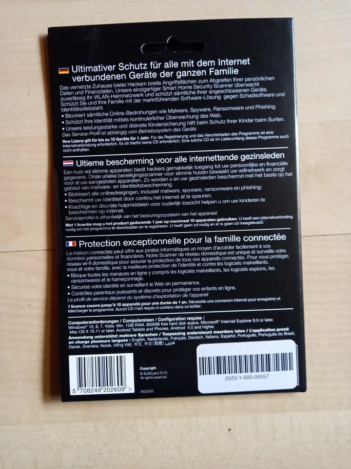 BullGuard Antivirus 1Jahr Windows 10,8,7,Vista,XP Version 12 NEU OVP (A2) - Bild 2 von 2